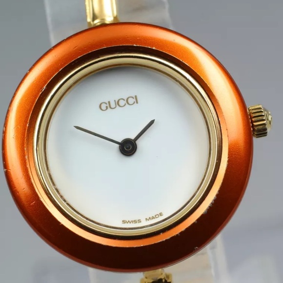 Gucci Iconic 14k Gold Gucci Watch Amazing!! 😻 - Picture 4 of 9